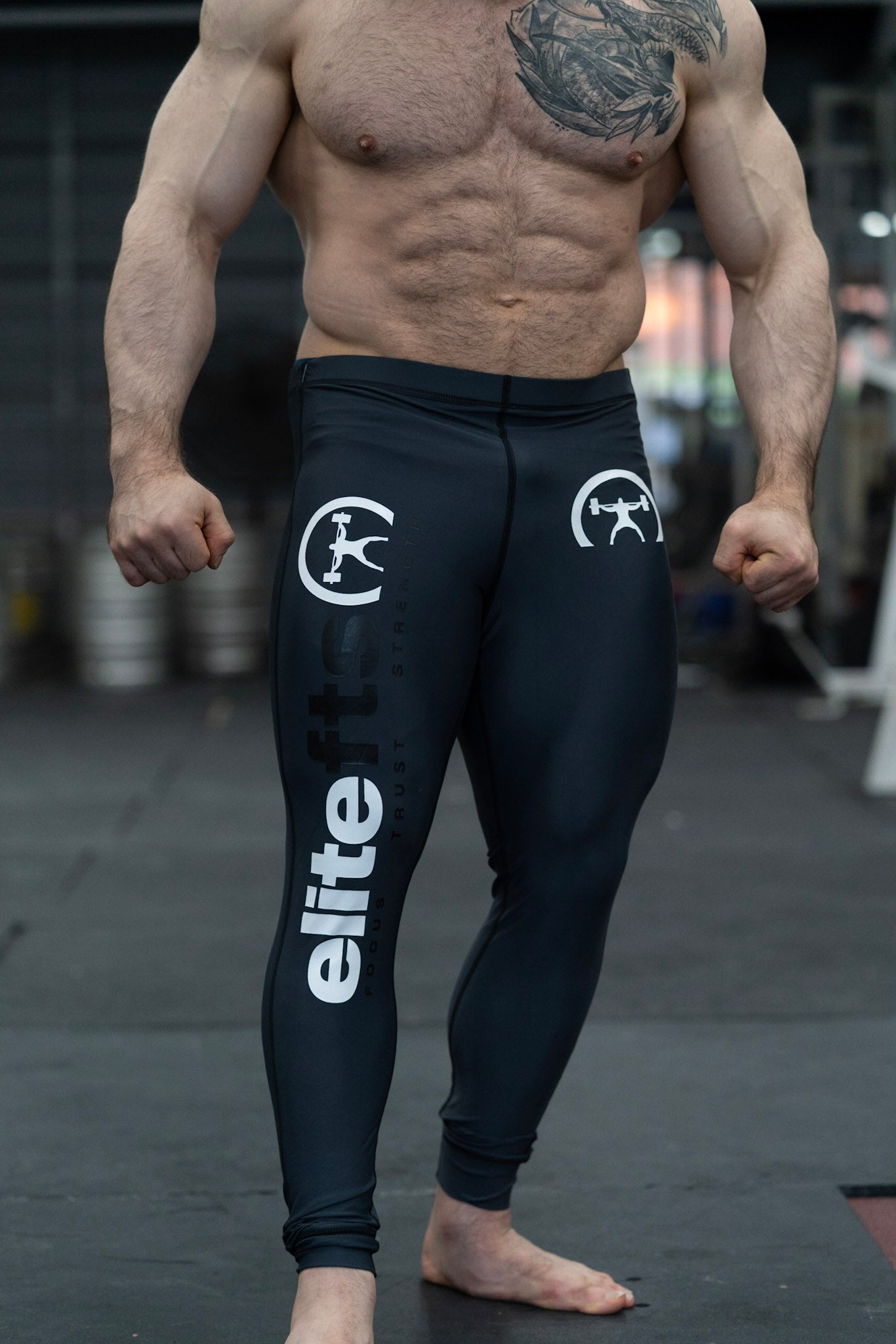 elitefts Grey Compression Pants