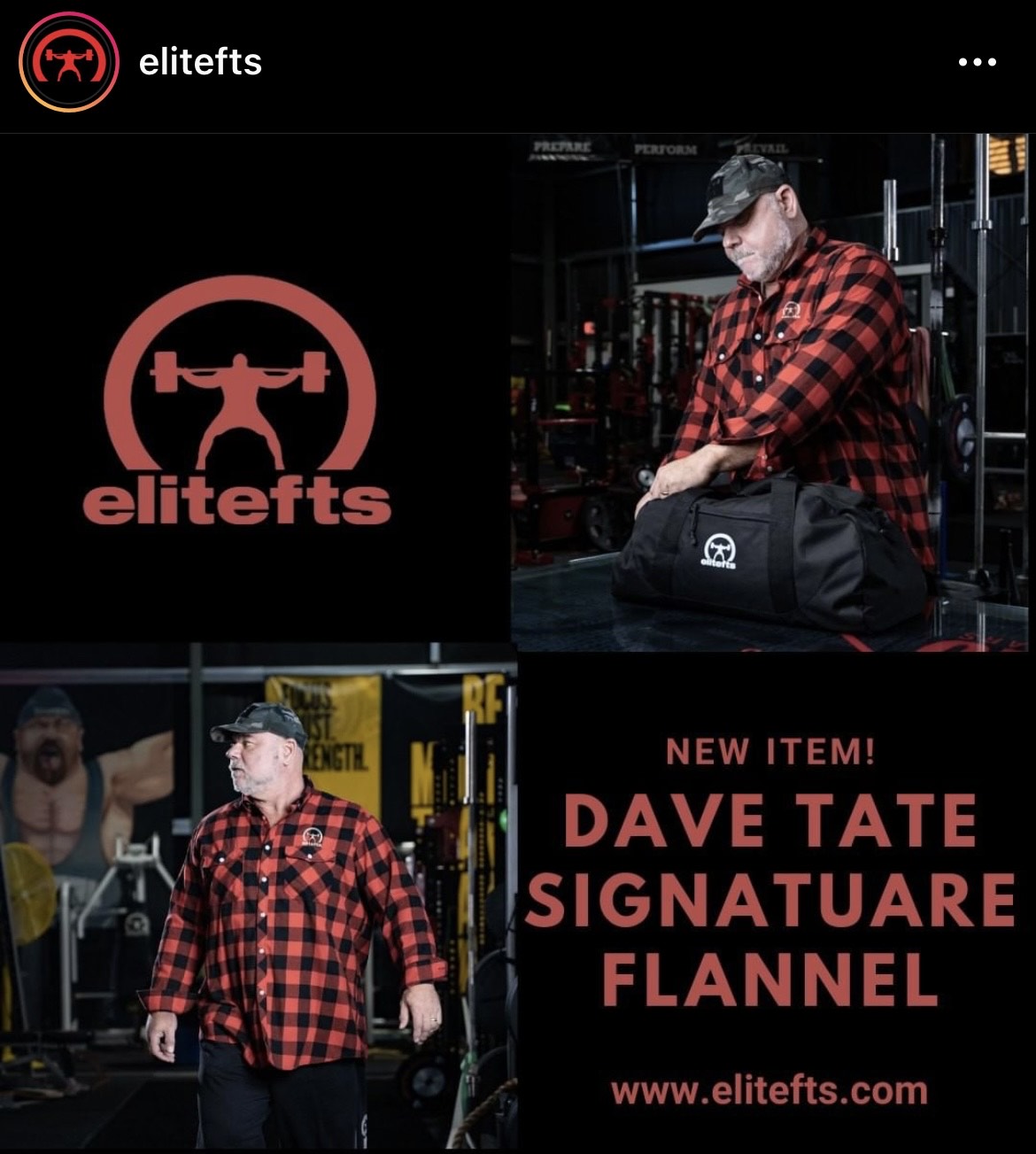elitefts Sherpa Lined Checked Shirt