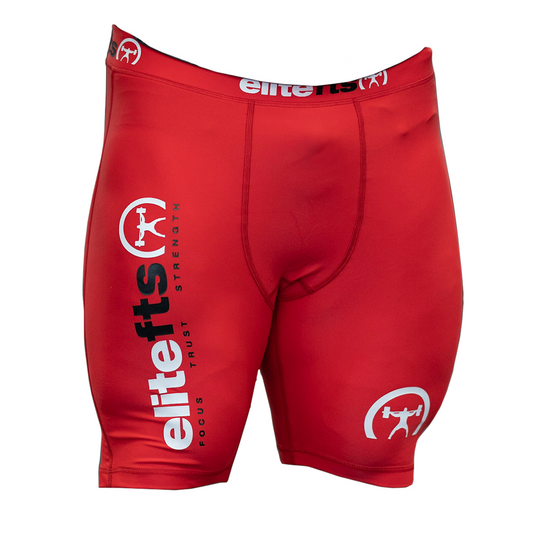 elitefts Red Compression Shorts