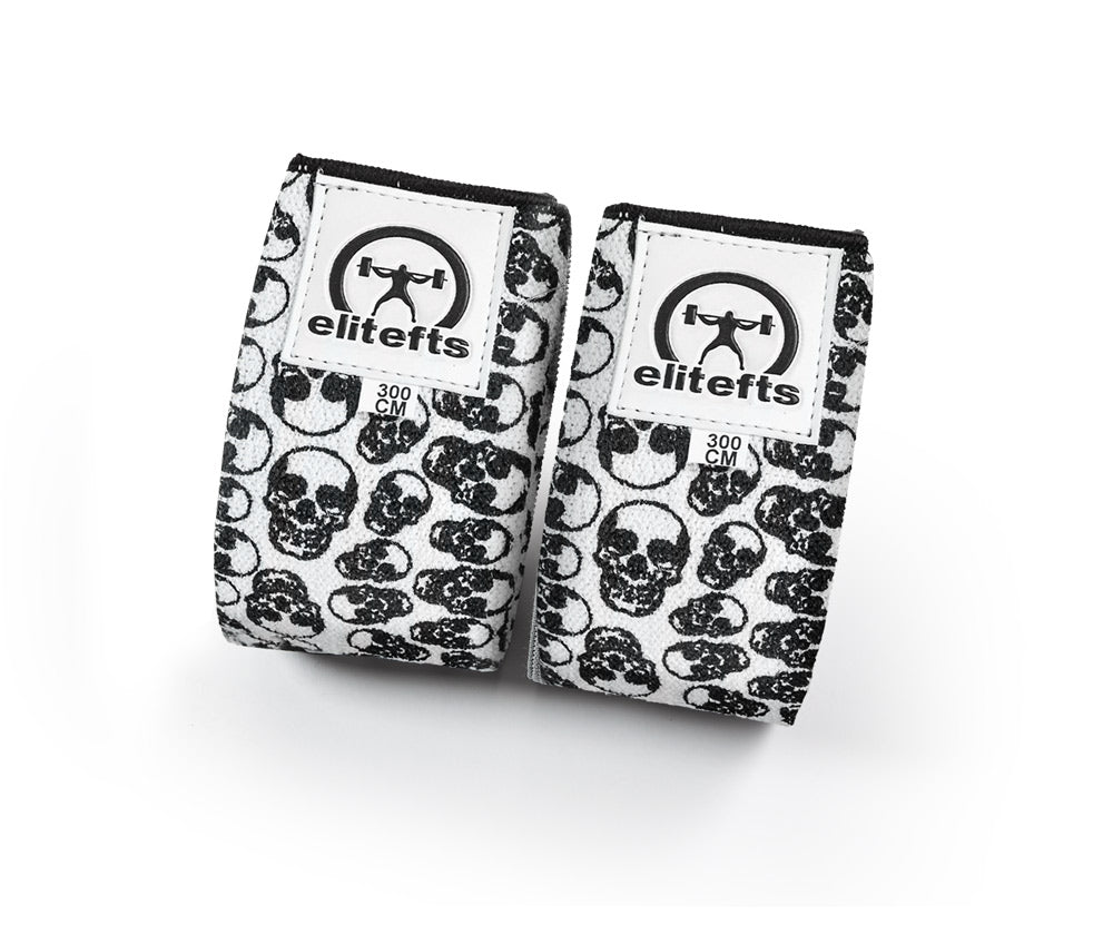 elitefts Designer Knee Wraps Skulls 3.0M