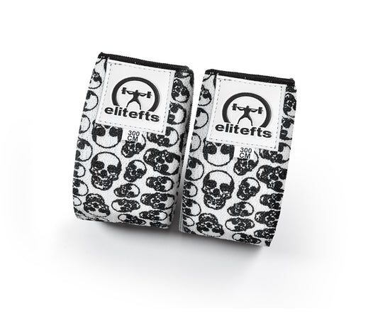 elitefts Designer Knee Wraps Skulls 3.0M