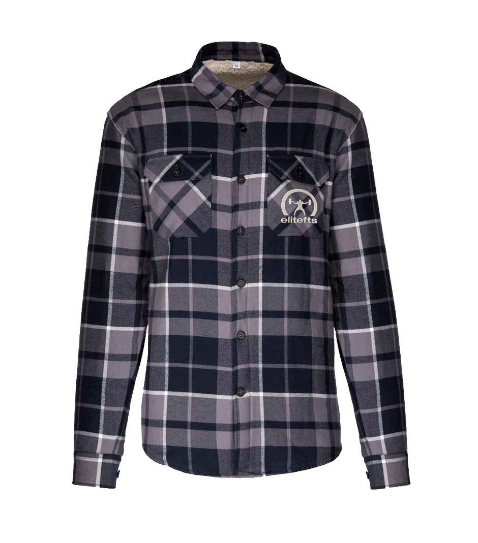 elitefts Sherpa Lined Checked Shirt