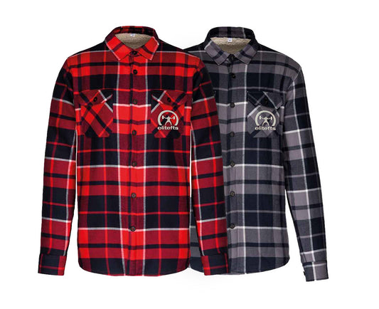 elitefts Sherpa Lined Checked Shirt