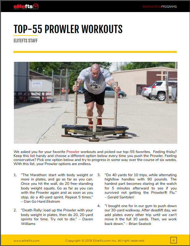 elitefts Workouts & Programs 2018 (eBook)