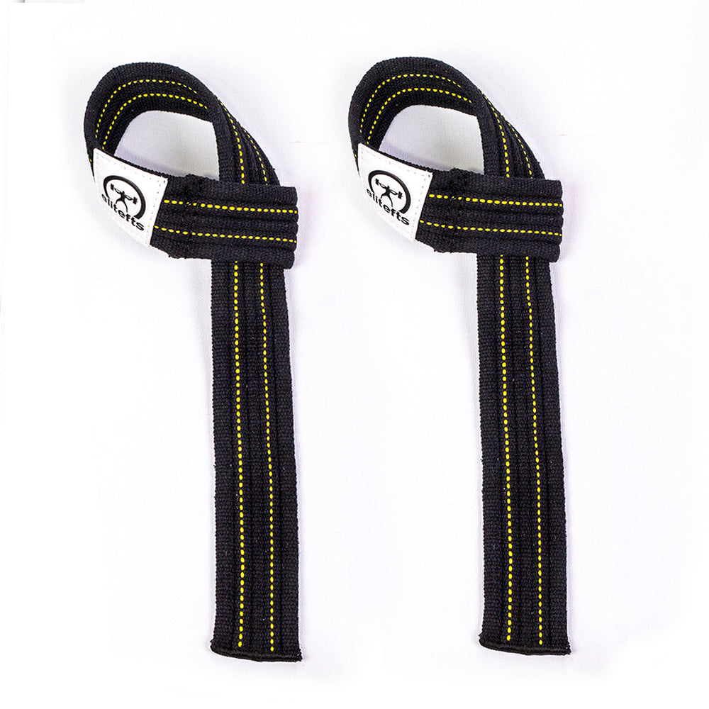 elitefts Yellow Jacket Wrist Strap 25" Cotton