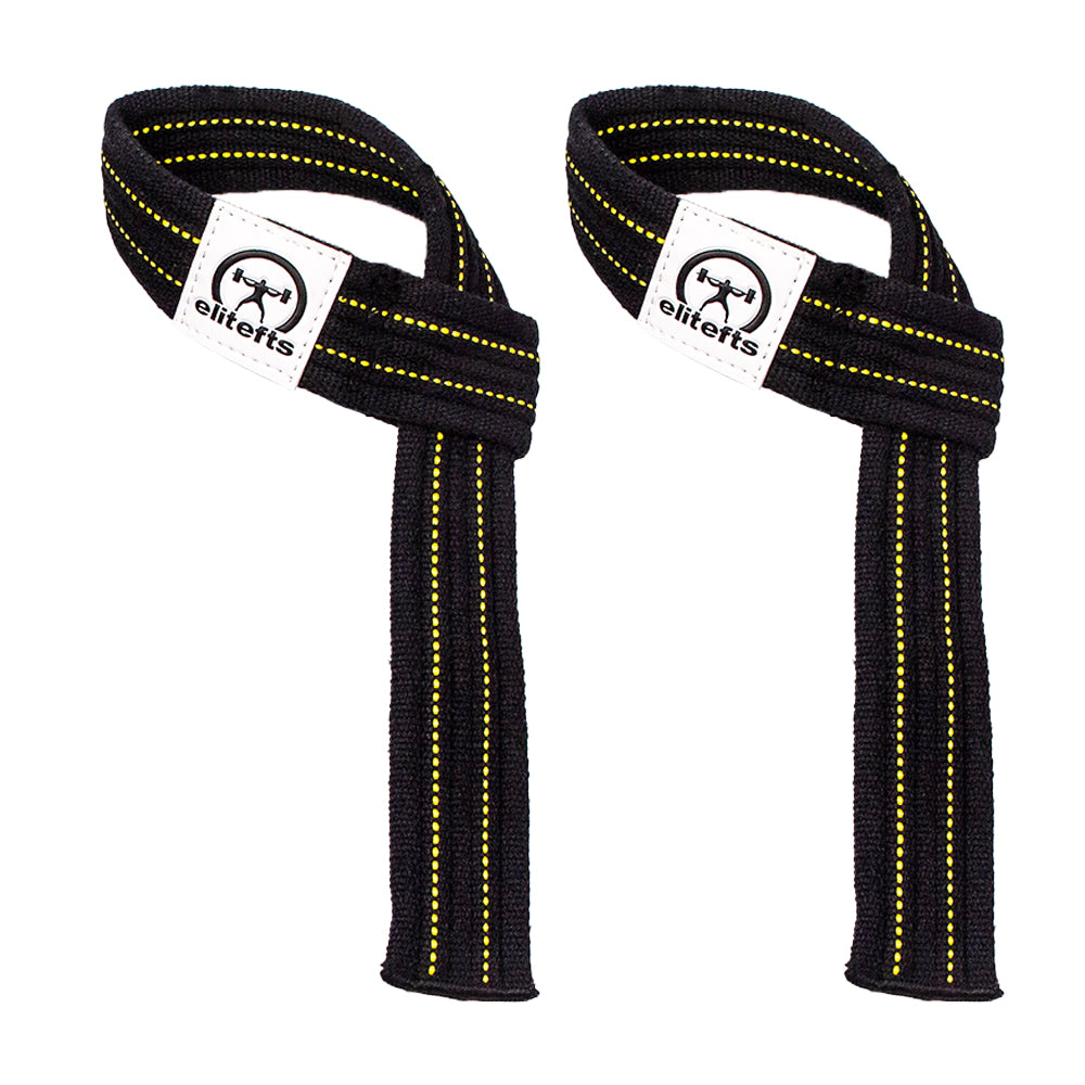 elitefts Yellow Jacket Wrist Strap 25" Cotton