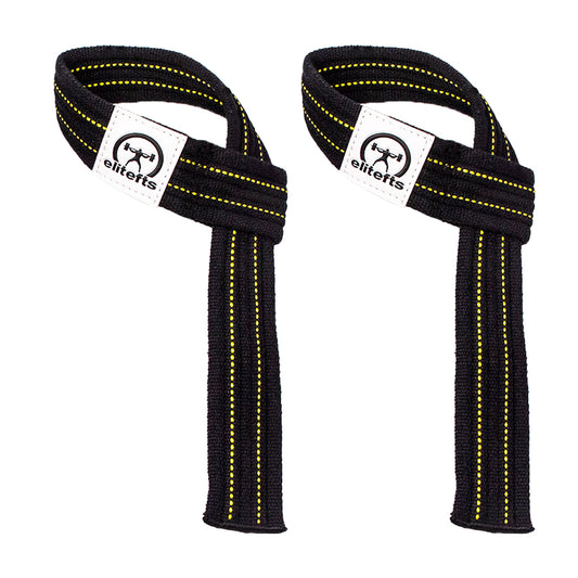 elitefts Yellow Jacket Wrist Strap 25" Cotton